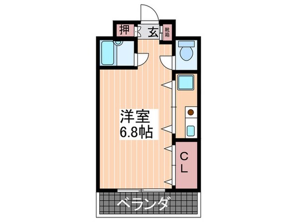 よつばビルの物件間取画像